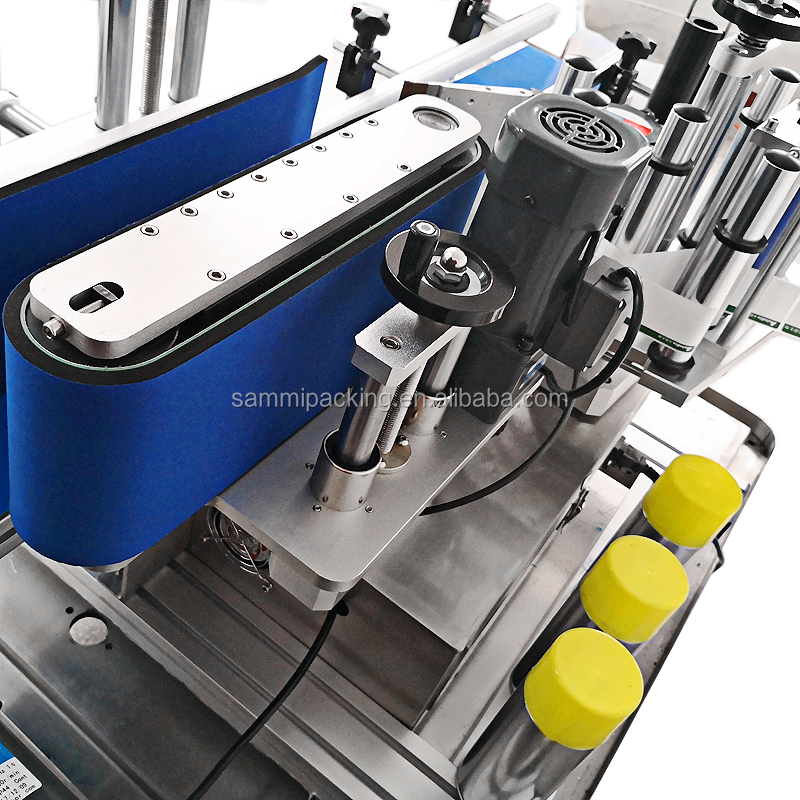 Best Price Tabletop Small Vial Sticker Automatic Round Bottle Labeling Machine with Conveyor