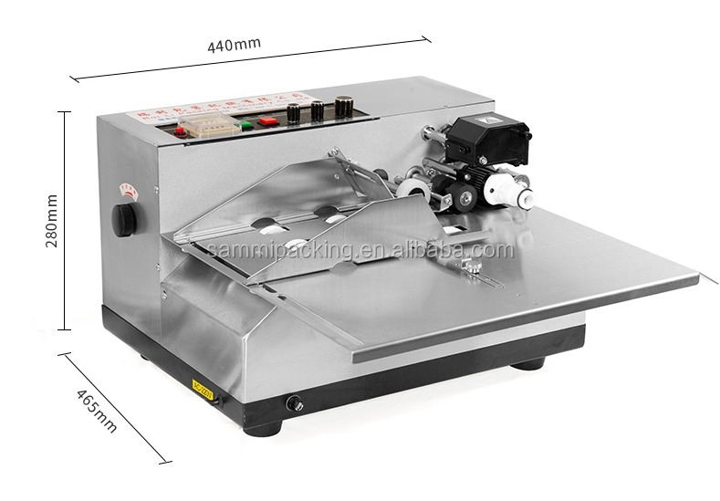 High Speed Widen Type Date Coder,printing Machinery with Ink Wheel,logo Marking Printer Equipment