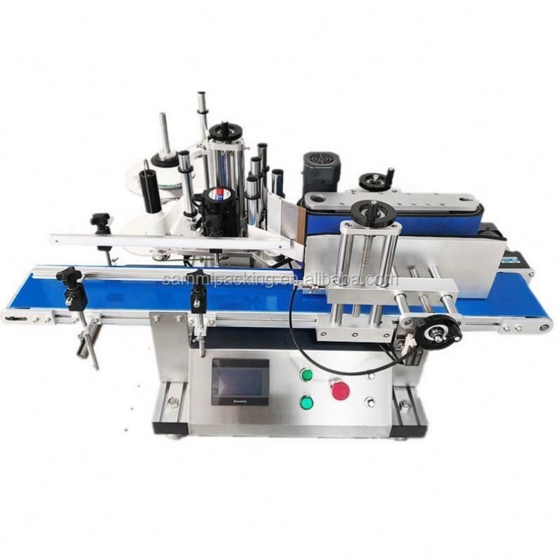 2025 Newest Automatic Tabletop Round Bottle Labeler Sticker Bottle Labeling Machine Factory Price