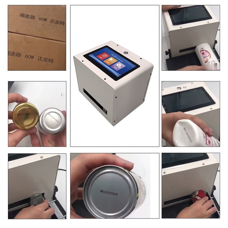 Smart Small Static Metal Portable Operate Static TIJ Handheld Touch Screen Inkjet Printer