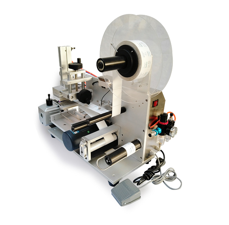 Factory Wholesale Price Semi-automatic Flat Surface Labeling Machine,Precise Label Sticker for Box,Bag,Card,Square Bottle