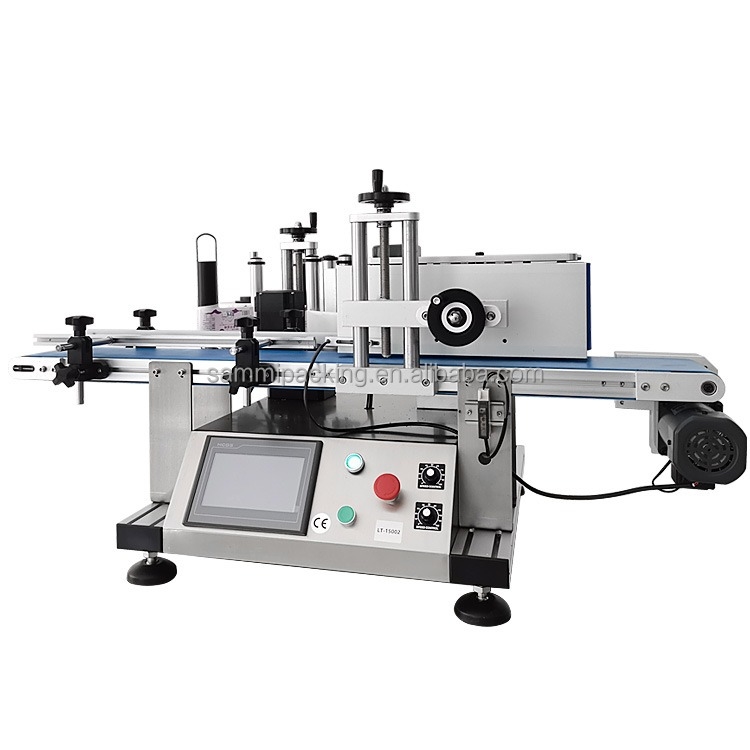 Used Great Value Usefulness Hot Selling Semi-Automatic Self-Adhesive Labeling Machine for Round Bottles Jars