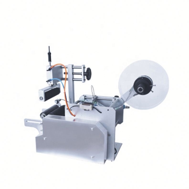 High Efficiency Semi-Automatic Pneumatic Labeler Machine for Bottles Easy Operate Wood Carton Motor Bearing PLC Gearbox