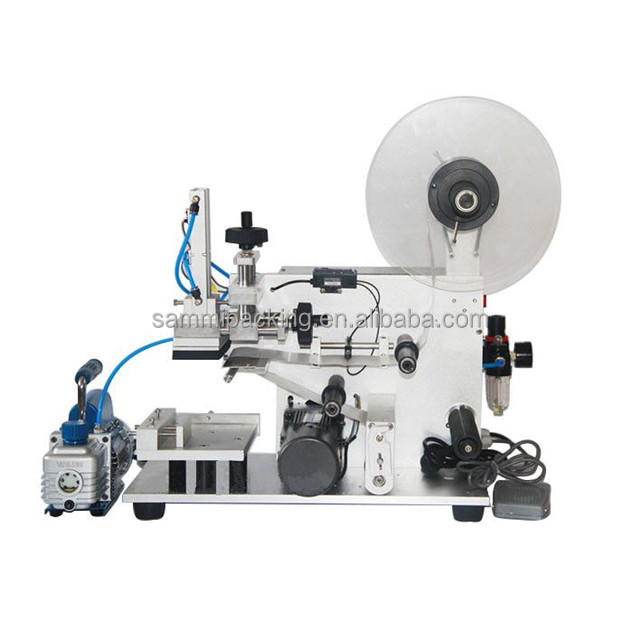 Low Cost Flat Surface Labeling Machine, High Precision Plane Object Label Applicator for Square Bottles, Box,Card