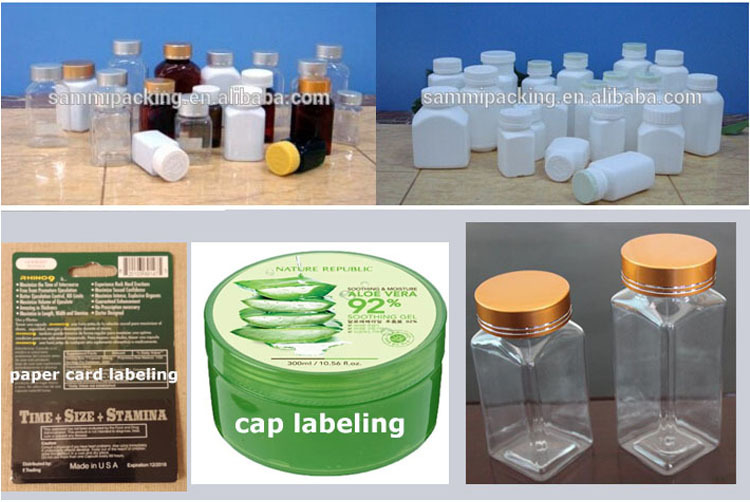 Low Cost Flat Surface Labeling Machine, High Precision Plane Object Label Applicator for Square Bottles, Box,Card
