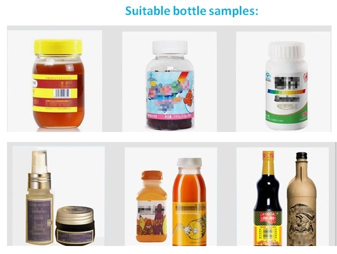Cosmetic,Beverage Bottle Labeling Machine , High-Speed Automatic Label Sticker Applicator for Round Bottles, Commercial Use