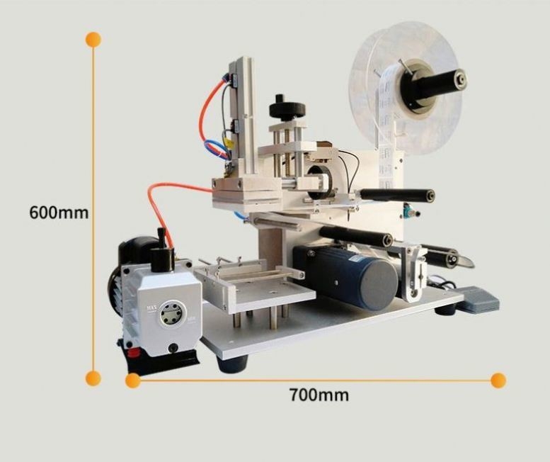 Low Cost Flat Surface Square Bottle Labeling Machine Box &Bag Label Sticker for Small Business