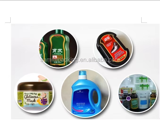 High-Speed Flat Surface Labeling Machine Label Sticker Applicator for Square Bottles, Boxes, Cosmetic Containers
