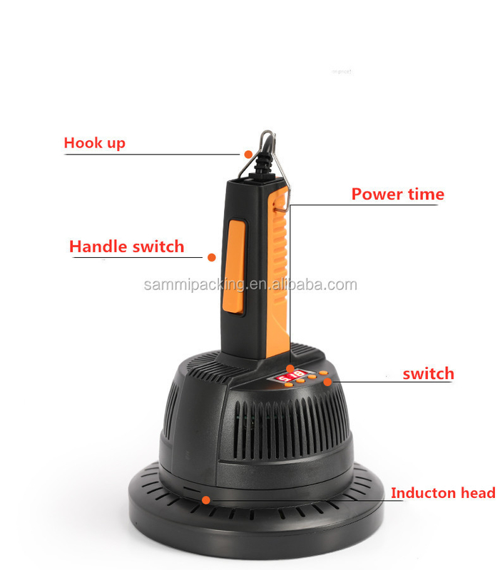 Hand Held Electromagnetic Induction Capping Machine Plastic Bottle Cap Sealer Capper Aluminium Foil Sealing Machine