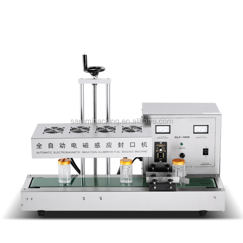 Desktop Continuous Electromagnetic Induction Sealer Aluminum Foil Sealing Machine Packing Machines 50 mm to 120 mm
