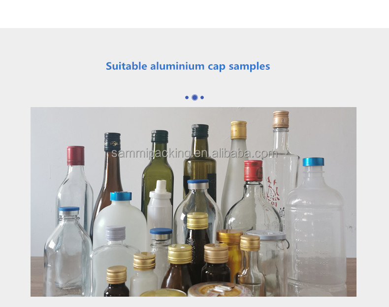 Semi Automatic DK50 Wine Ropp Capping Machine Wine Bottle Ropp Metal Screw Cover Lock Aluminum Lid Crimping Capping Machine