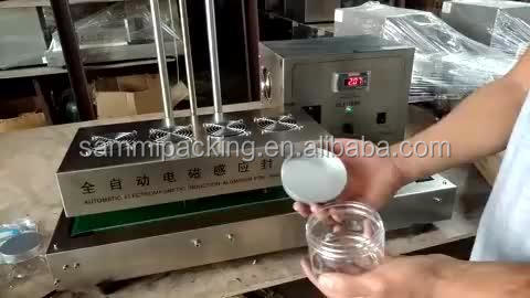 Desktop Continuous Electromagnetic Induction Sealer Aluminum Foil Sealing Machine Packing Machines 50 mm to 120 mm