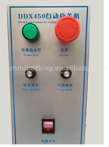 Semi-Automatic Cosmetic Bottles Sealing Machine,Manual Cap Capping Machine for Plastic Cap