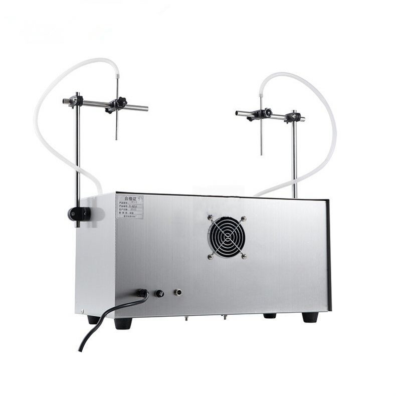 GLF-I-II Gear Pump Olive Oil Bottling Machine Double Heads Liquid Filling Machine,Oil Filler (3-3000ml)