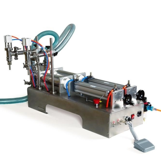 High Efficiency  From China for the Small Business Stand up Pouch Double Heads Filling Machine/beverage Filling Machine