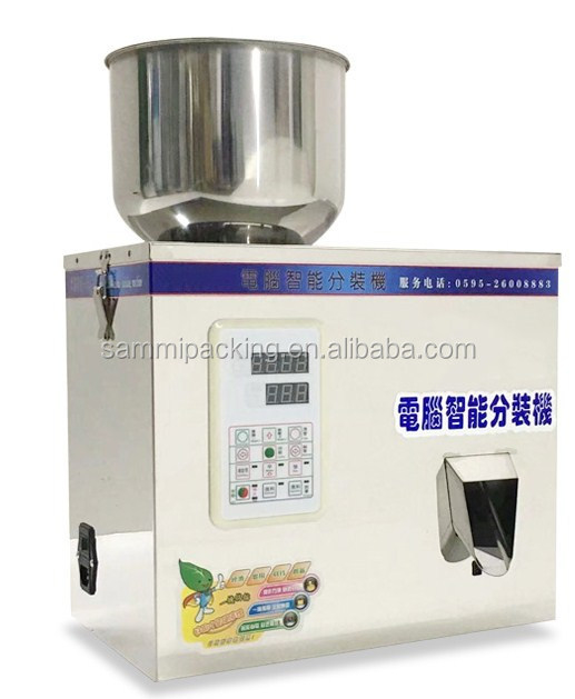 2-50G Flower Powder Coffee Bean Dispenser Tea Bag Seeds Grain Sachet Small Powder Particle Filling Machine