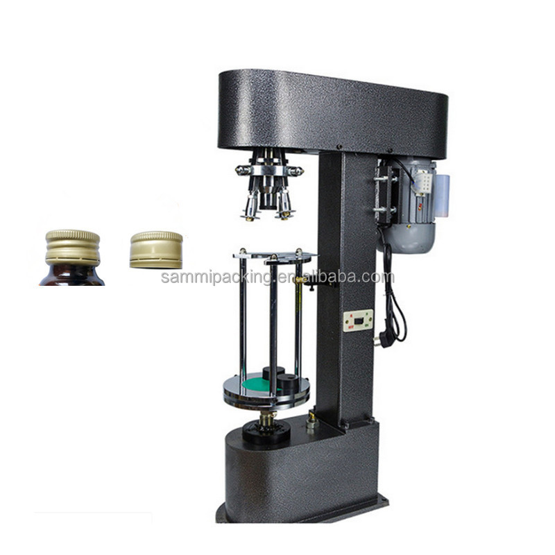 DK-50 New Design Semi-Automatic Wine Bottle Ropp Aluminum Screw Cap Sealing Capping Machine with 1 Year Warranty