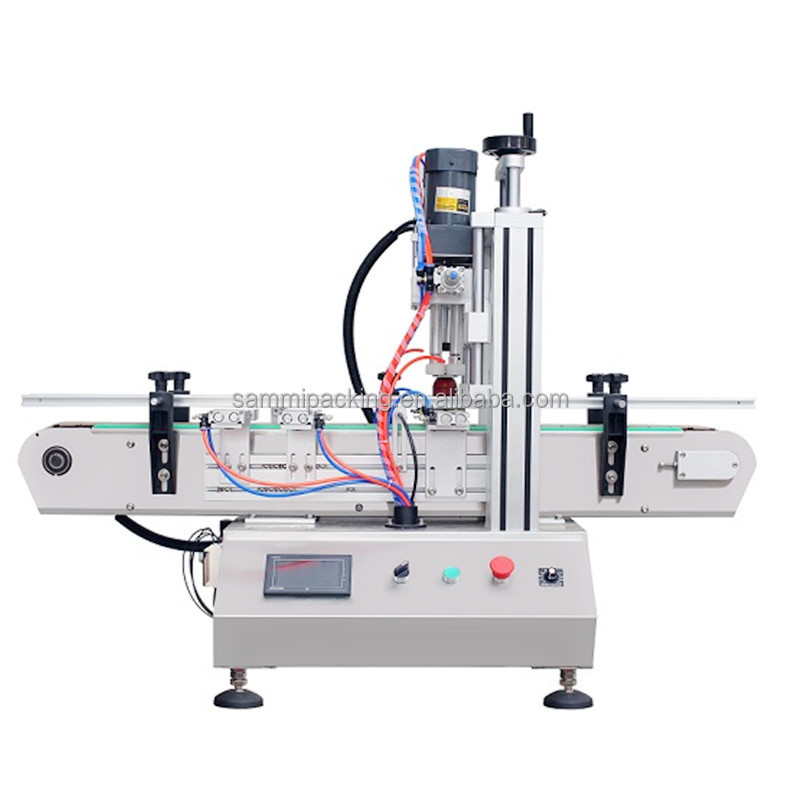 Automatic Bottle Cap Tightener Digital Torque Control Capping Machine Essential Oil Bottle Capper