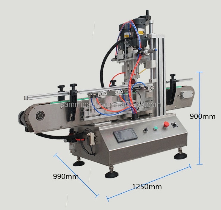 Automatic Bottle Cap Tightener Digital Torque Control Capping Machine Essential Oil Bottle Capper