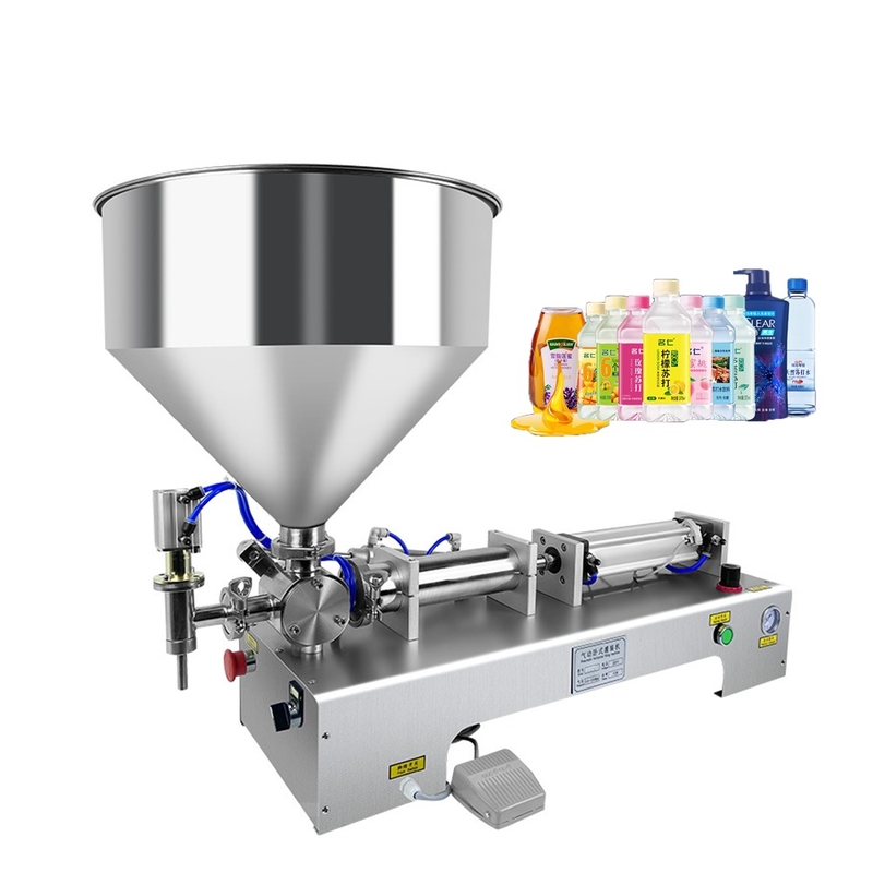 High Quality Stainless Steel Body  Semi Automatic Rotor Pump Kimtem Cream Paste Tube Filling Machine