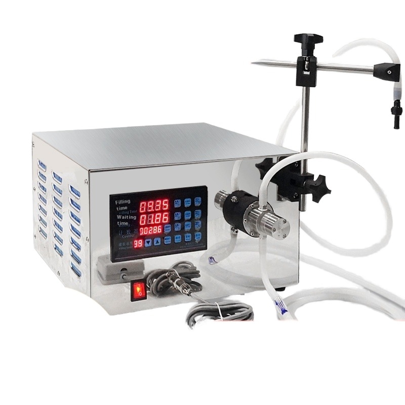 Semi Automatic Magnetic Pump Filling Machine Slightly Corrosion-Resistant Manual Alcohol Water Agent Dispenser Filling