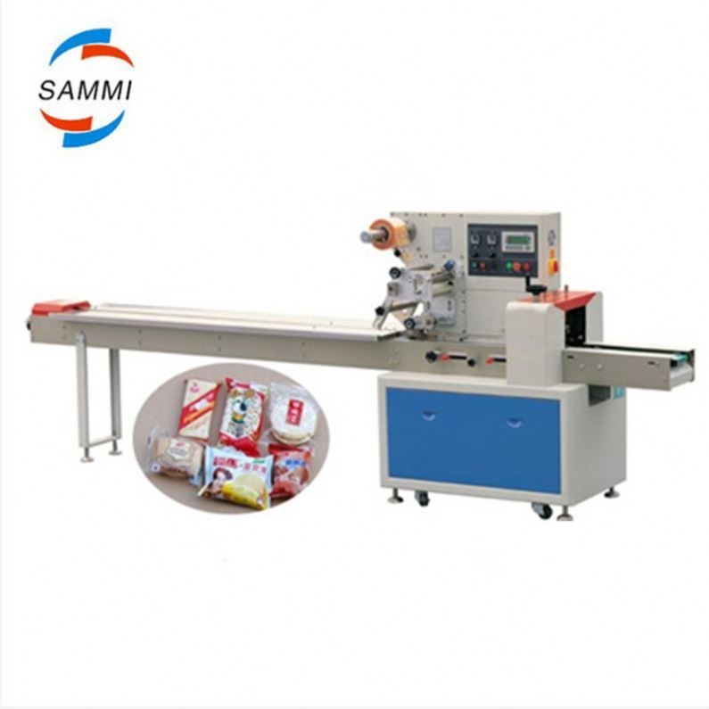 Fully Automatic Horizontal Wrapping Flow Pack Packing Machine Ice Cream Lolly Popsicle Packaging Machine