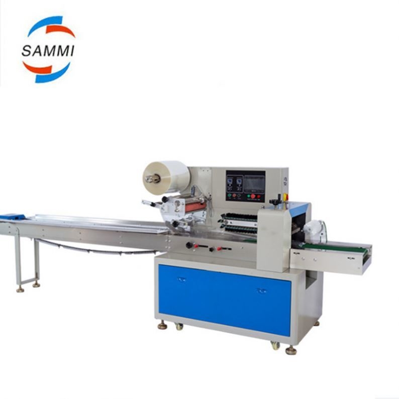 Automatic Multi-Functional Horizontal Pillow Flow Packing Machine Wrapping Machine Sealing Bread Sandwich Toast Pizza Dough Nut