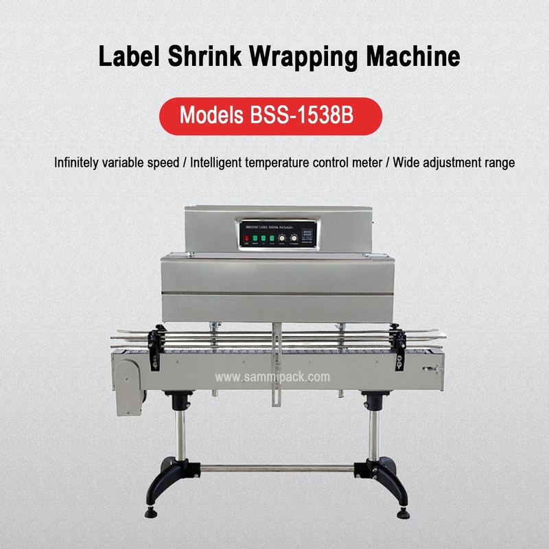 Hot Selling Small Automatic Plastic Bottle Pvc Heat Thermal Shrink Film Tunnel Sleeve Labelling Wrapping Packing Machine