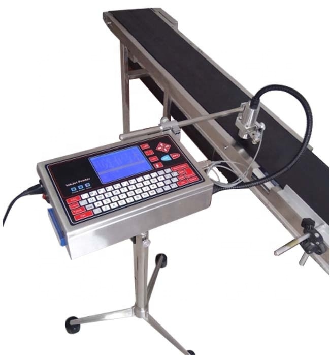 High Quality Continue Inkjet Coding Machine/ Expiry Date Printer With Resolution Ink-jet Printer