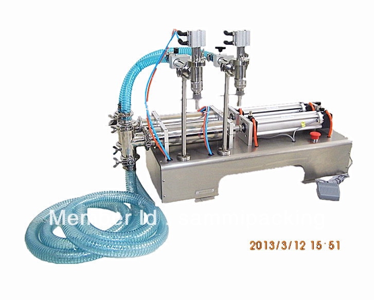 High Efficiency  From China for the Small Business Stand up Pouch Double Heads Filling Machine/beverage Filling Machine
