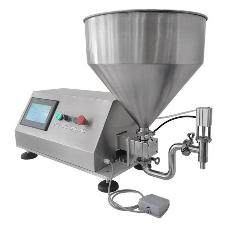 Rotary Food Jam Oil Rotor Lobe Filling Pump Chocolate Filler Peanut Lotion Cosmetic Cream Paste Filling Machine
