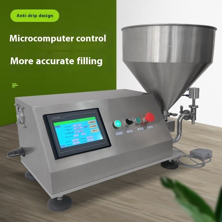 Rotary Food Jam Oil Rotor Lobe Filling Pump Chocolate Filler Peanut Lotion Cosmetic Cream Paste Filling Machine
