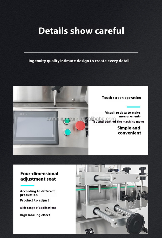 High Precision Automatic Cosmetic,Beverage,wine,Canned Food Labeling Machine,Commercial Label Applicator Factory Price