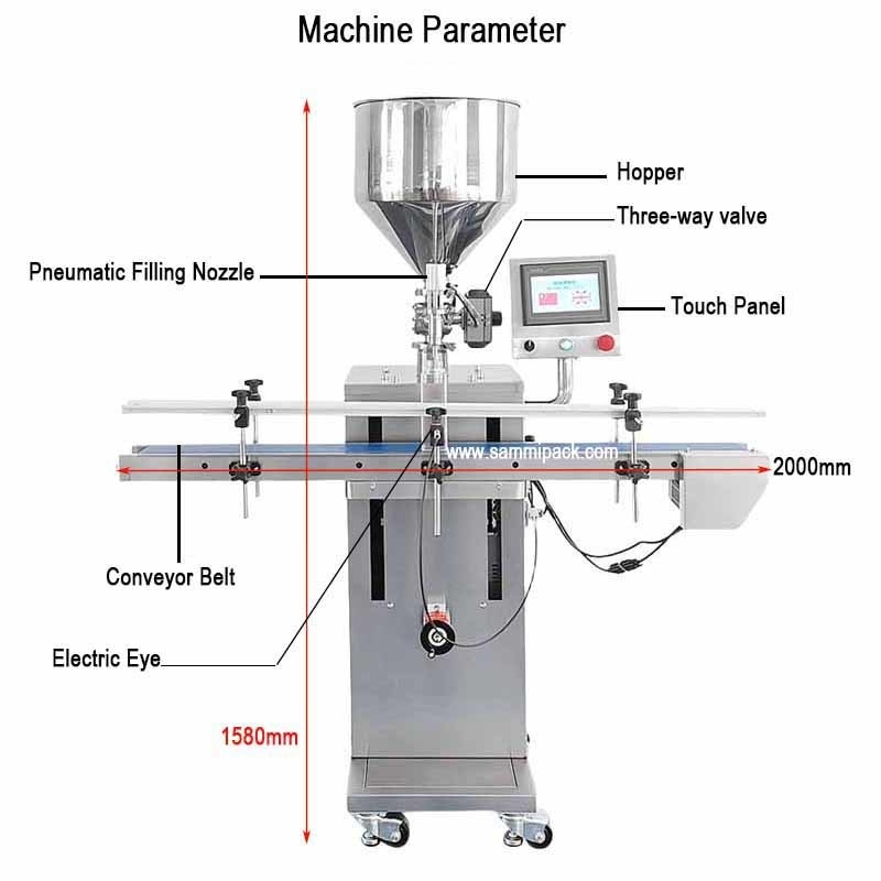 Factory Wholesale Custom Automatic Servo Cream Shampoo Lotion Peanut Butter Filling Machine for Sale