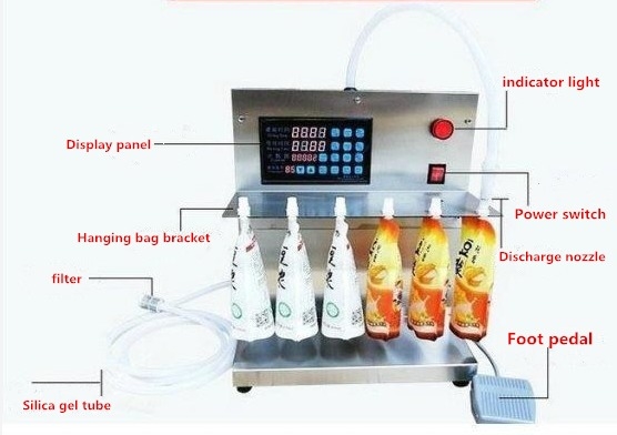 China Factory Stand up Pouch Filling Machine Spout Filler Pouch Packing Machine Liquid Detergent Packing Machine