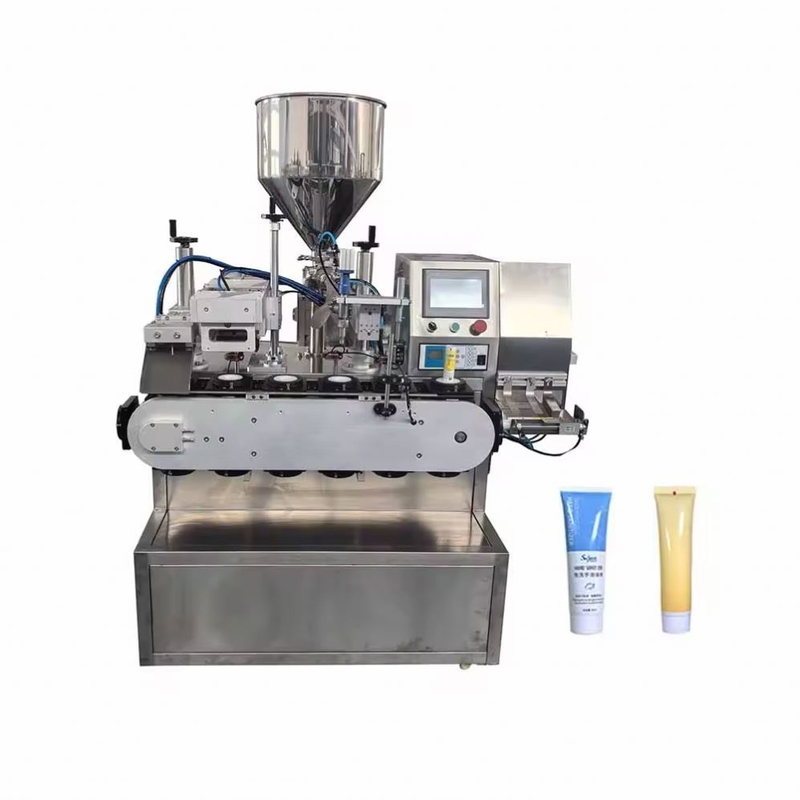 Automatic Cosmetic Cream Tube Filling and Sealing Machine Ultrasonic Soft Tube Filling and Sealing Machine