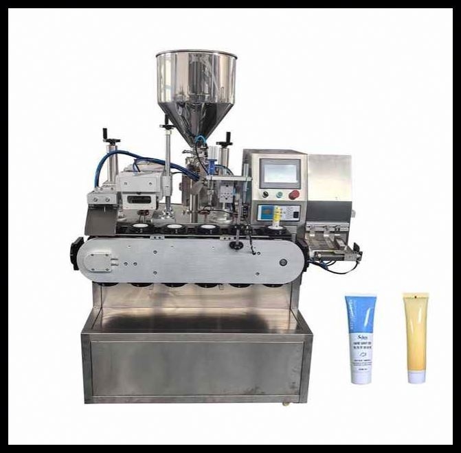 Automatic Cosmetic Cream Tube Filling and Sealing Machine Ultrasonic Soft Tube Filling and Sealing Machine