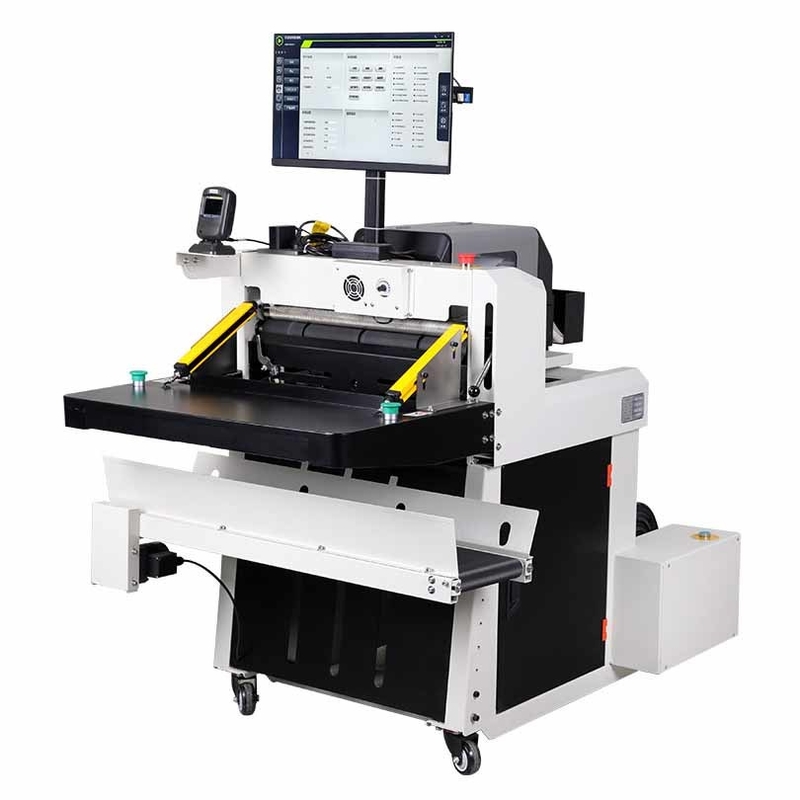 Automatic Express Black PE Bagging Machine Used for Daily Necessities Clothing Shoes Toys and Hardware Bags