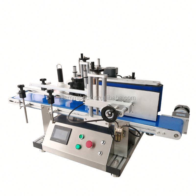 High Speed Vial Adhesive Sticker Label Applicator Water Ampoule Vial Automatic Round Glass Bottle Labeling Machine