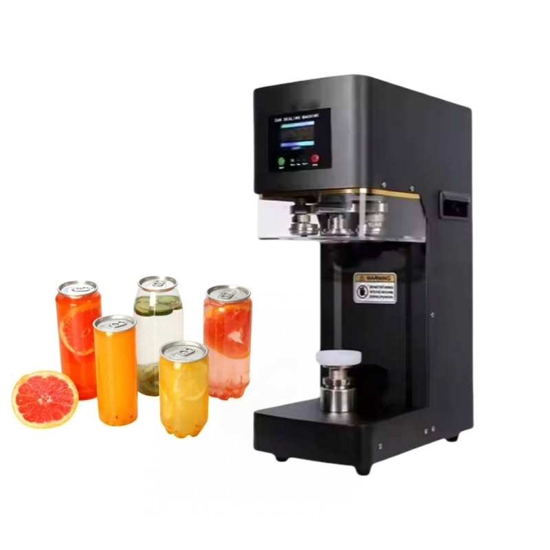2025 Best Sell High Efficiency Automatic Can Sealing Machine for Beverage and Food Canning Wholesale Price