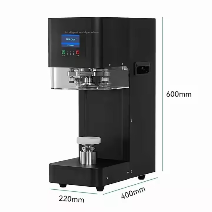 2025 New Design Intelligent Can Sealing Machine, High Speed Seamer for Aluminum/PET/Tin Can, Professional Sealer for Drink/Food
