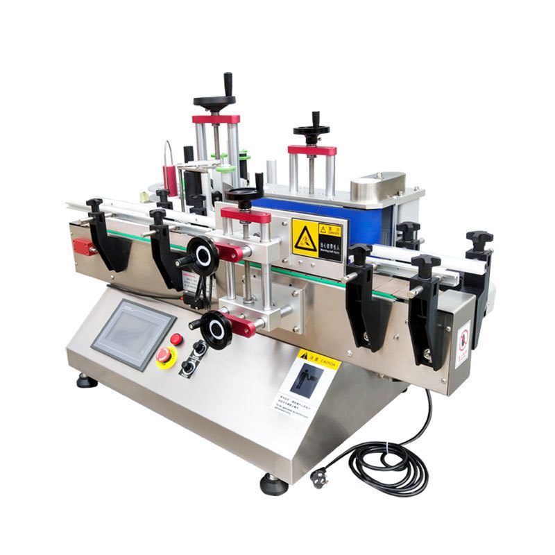 2025 New High Precision Electric Automatic Labeling Machine,Table Type Self-Adhesive Sticker Applicator for Round Bottle &Can
