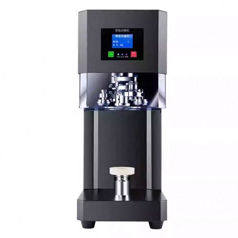 Electric Plastic Beverage Bottle Pop Can Sealing Machine Heat Sealing for Soda Cans Barrel Packaging for Chemical Commodity