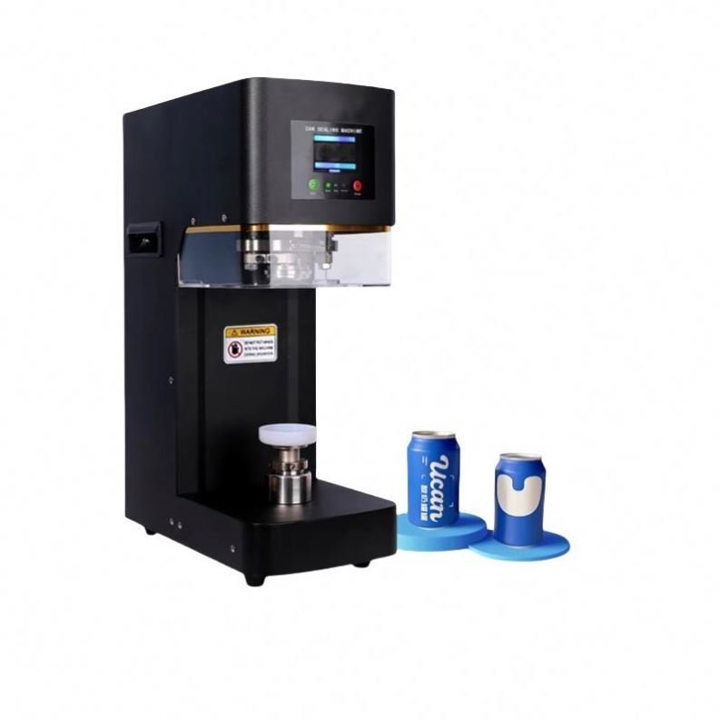 Electric Plastic Beverage Bottle Pop Can Sealing Machine Heat Sealing for Soda Cans Barrel Packaging for Chemical Commodity