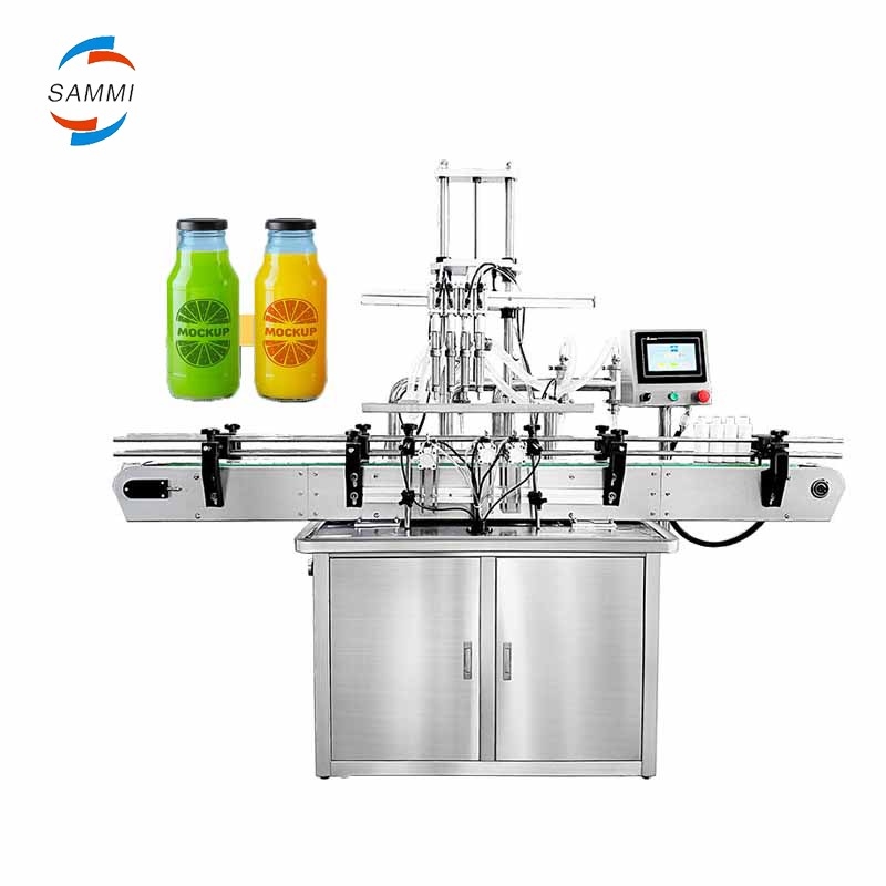 Automatic Liquid Filling Production Line Automatic Automatic Small Bottle Liquid Filling Capping and Labeling Machines
