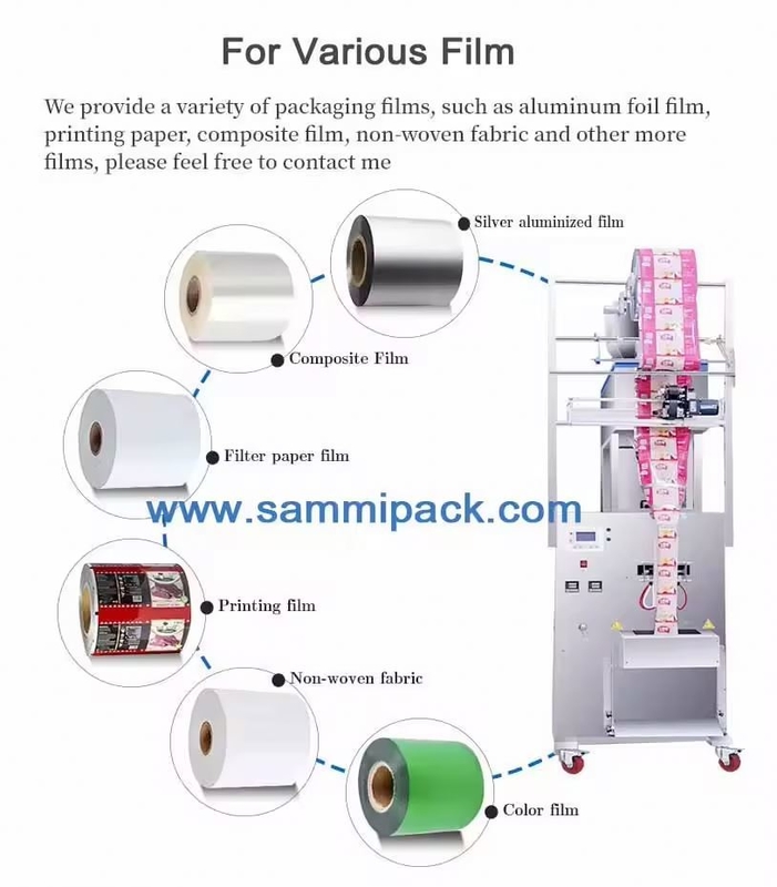 Top Quality Automatic Vertical 1kg Bag Packing Machine for Powder Spice Rice Flour Wheat Sugar Bean Nuts Grains