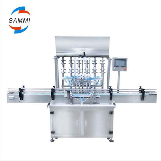 Automatic 4 Heads Face Beauty Cream Vertical Cosmetics Paste Bottle Filling Machine With Feeding Pump