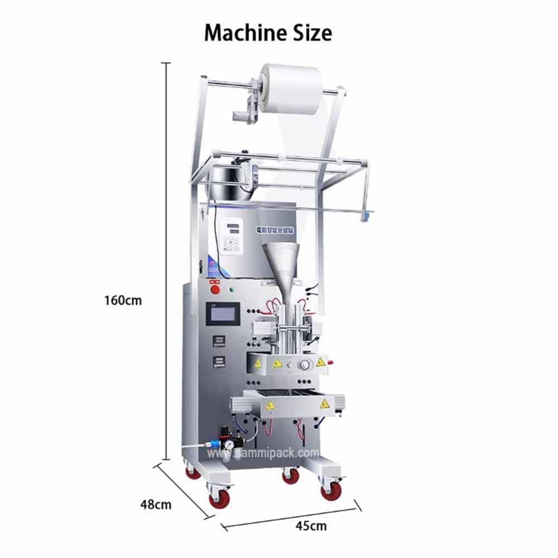 Factory Custom Powder Granules Pouch Packing Machine Sugar Coffee Powder Sachets Filling Machine