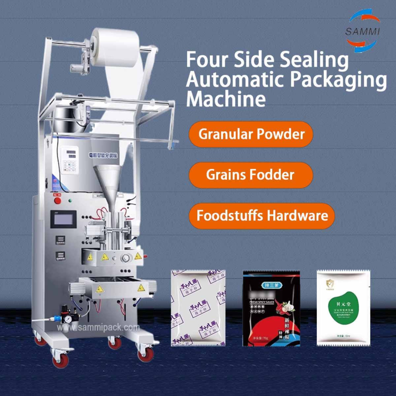 Factory Custom Powder Granules Pouch Packing Machine Sugar Coffee Powder Sachets Filling Machine