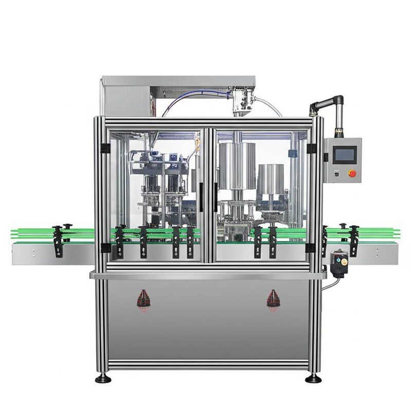 Accuracy ≤ ± 1% Automatic Liquid Bottle Filling Machine 1.5KW Provides Precise Filling Control and Minimal Product Waste